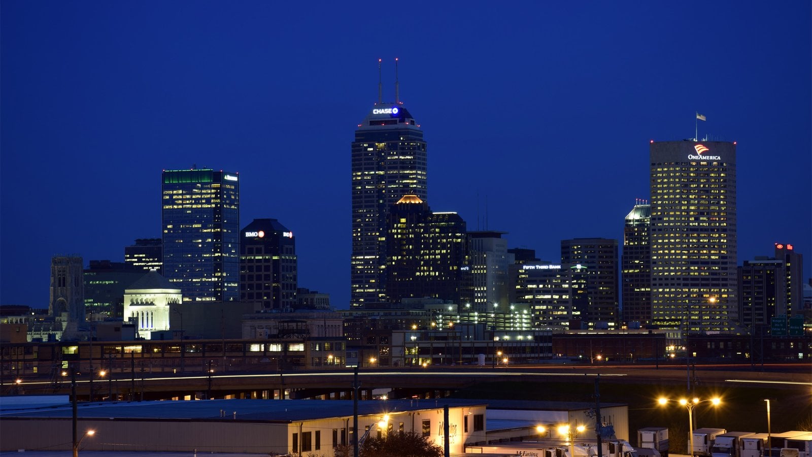 Indianapolis skyline - The Wildlife Guys service area